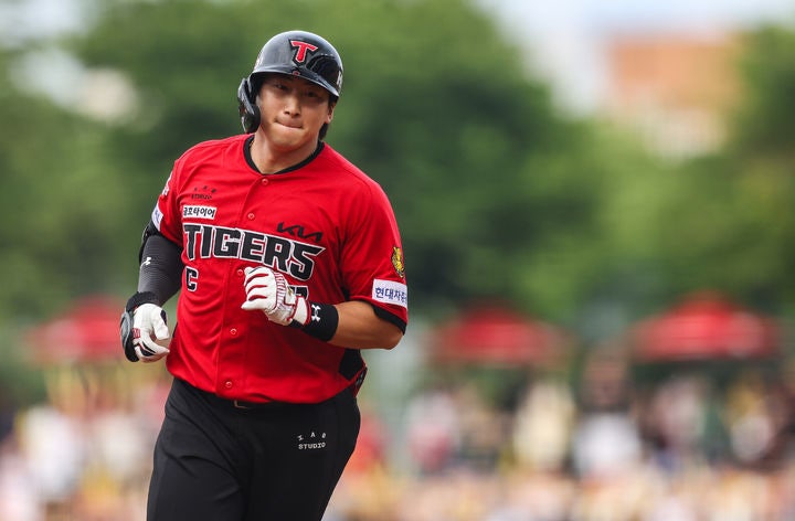 KIA 나성범 통산 300홈런 달성…KBO 역대 16번째 대기록, 부활 알린 시즌 18호 홈런
