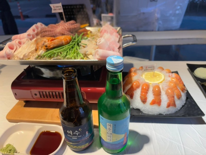 여수 밤바다의 낭만을 즐기기 좋은 1등 포차 여수 낭만포차24