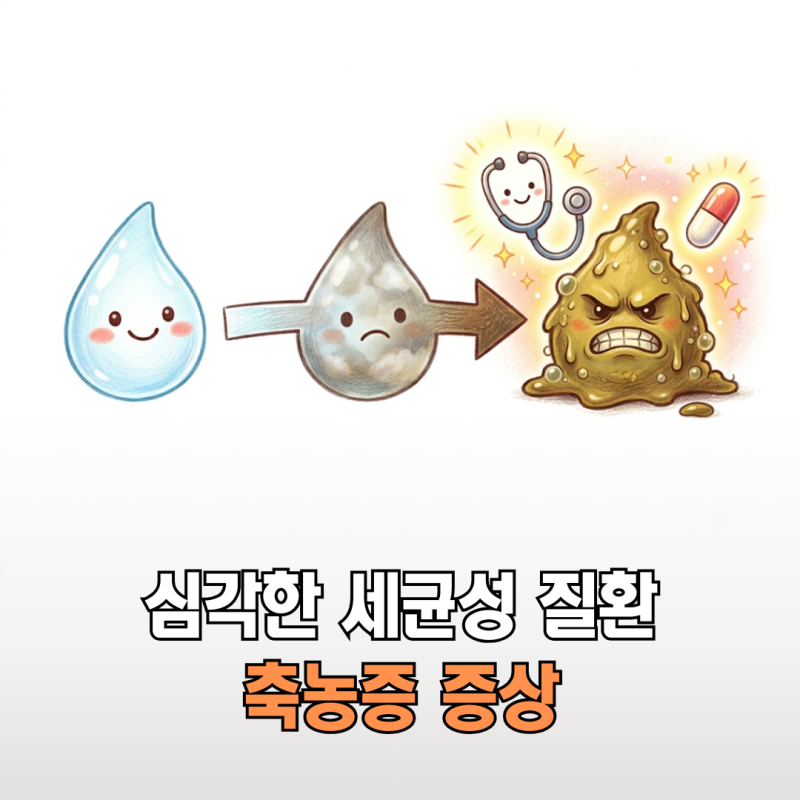 맑은 콧물이 누런색으로 끈적해질 때 급성 축농증 증상을 알리는 신호