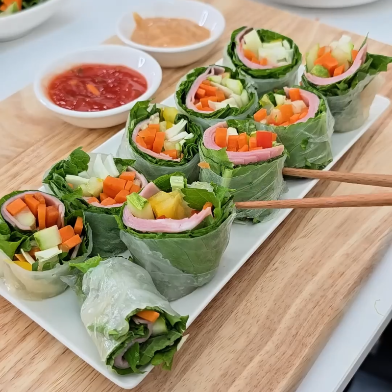 요즘 유행하는 레시피 월남쌈 김밥 만드는 방법