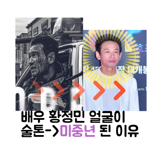 영화 '호프', 황정민 얼굴이 술톤에서 미중년이 된 이유?