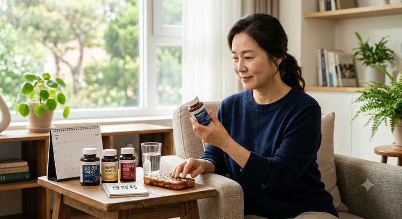신장 건강 지키는 영양제 선택법과 반드시 피해야 할 성분