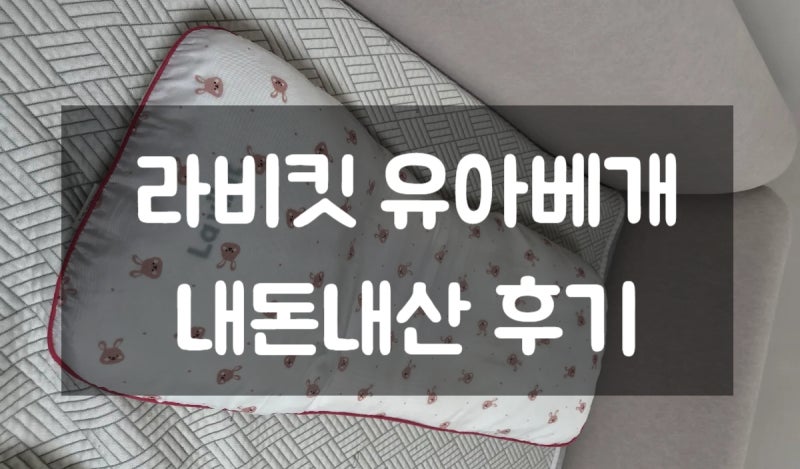 [내돈내산] 5살 아이베개 추천! 라비킷 유아베개 후기, 유아베개 언제부터?