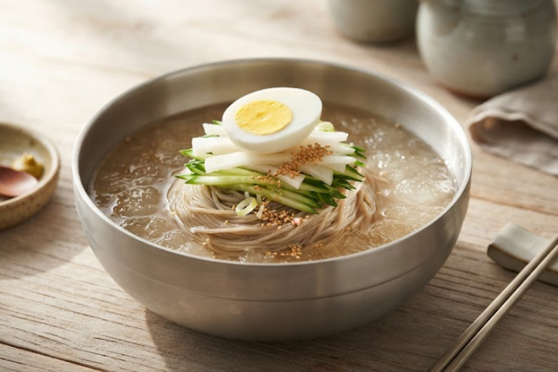 [물냉면 황금레시피] 시원한 살얼음 동동! 실패 없는 집에서 물냉면 맛있게 만드는 법 (육수 ....