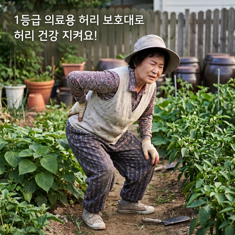 1등급 의료용 허리보호대 추천, 바로핏 허리보호대 친정엄마 허리 통증 완화 후기