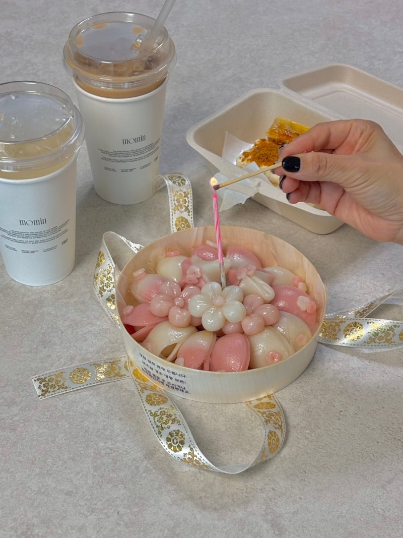춘천상견례선물 후평동 떡집 바람떡 떡케이크 맛집 봄다미