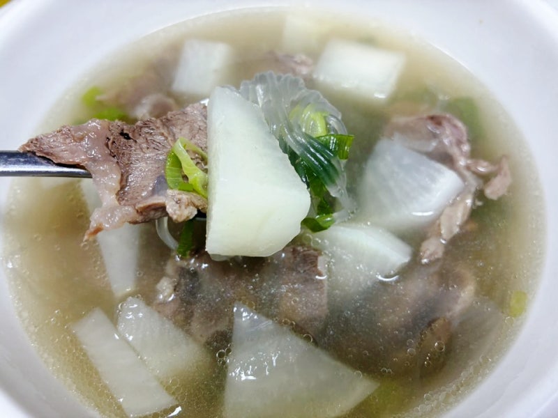 코스트코 아롱사태- 갈비탕? 소고기 무국?? 기름없고 참 좋네요~