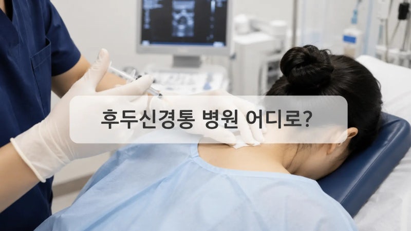 후두신경통 병원 어디로? MRI 필요한 경우와 신경주사 비용