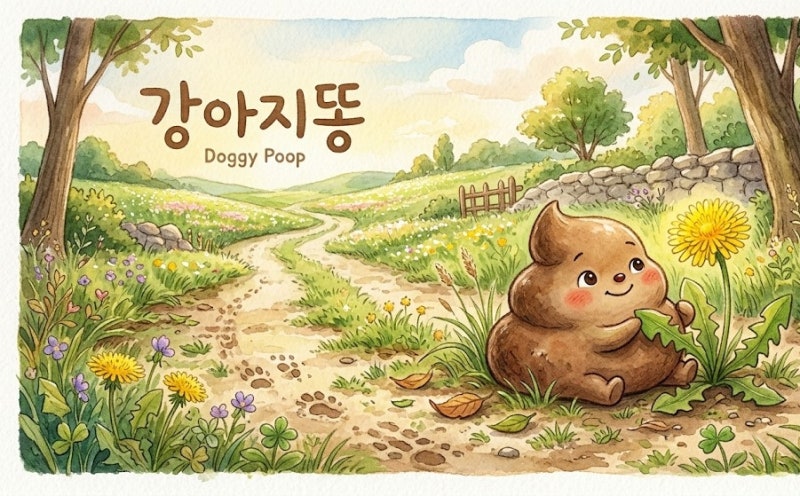 강아지 똥 치우는 꿈 개똥꿈 해몽 정리 길몽일까 흉몽일까?