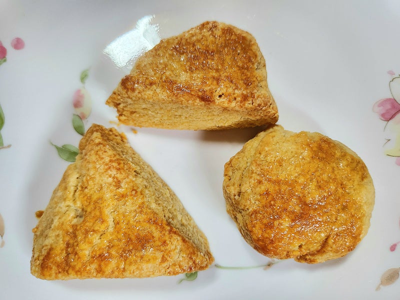 조카 간식으로 만든 아몬드가루 스콘, 생각보다 쉬움!
