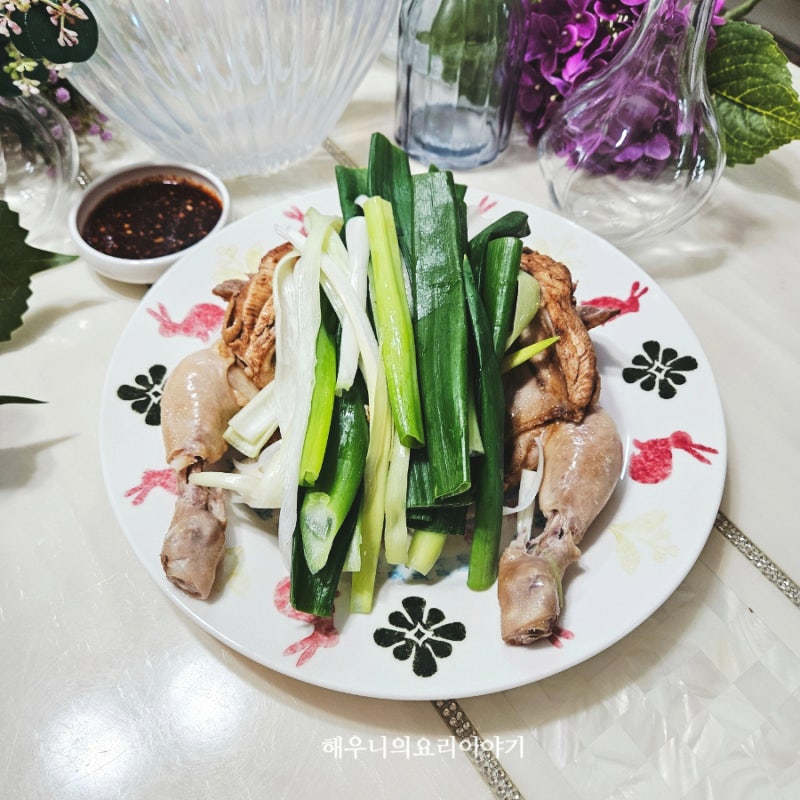 복날음식 추천! 매콤새콤 찜닭 소스 레시피 만들기 최화정 이북식찜닭