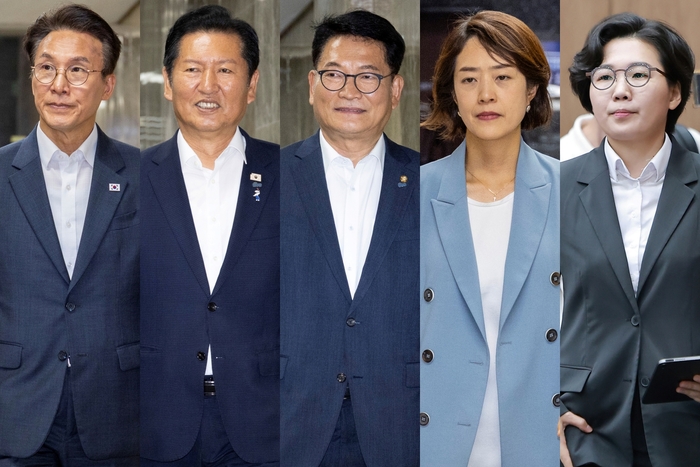 <b>민주당</b>, 전당대회 <b>예비경선</b> 대진표 확정…당대표 5명... 