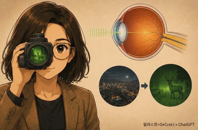 8. 우리 몸으로 이해하는 야간투시경 — 어둠에 적응하는 눈