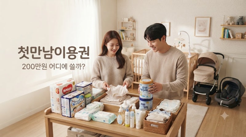 첫만남이용권 사용처 총정리｜육아용품부터 온라인 결제·잔액 확인 방법까지