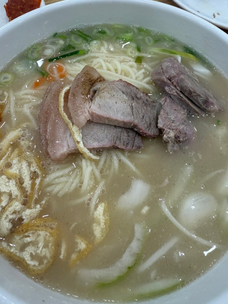 [제주] 뱅규네 고기국수 이영자픽 맛집 고기국수 + 막창순대 솔직후기