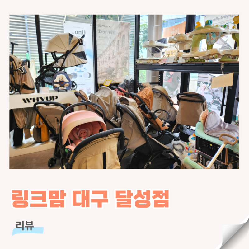 대구 육아용품 스쿳앤라이드킥보드 매장 링크맘 대구달성점