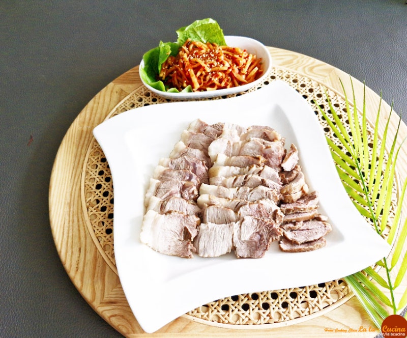 앞다리살 보쌈 삶는법 수육 레시피