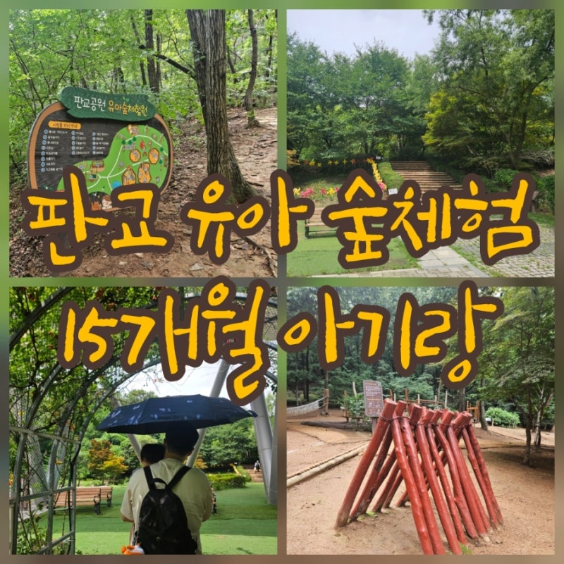 성남시 판교 도서관 유아 숲 체험관 15개월 아기랑 후기
