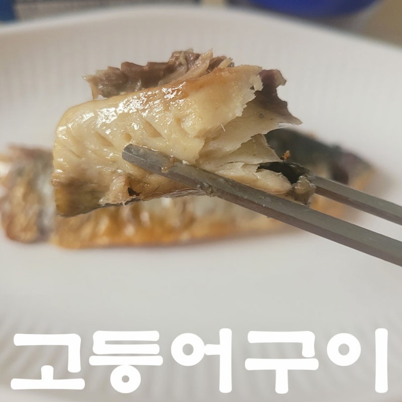 비비고 순살고등어구이. 전자레인지 생선구이 추천.