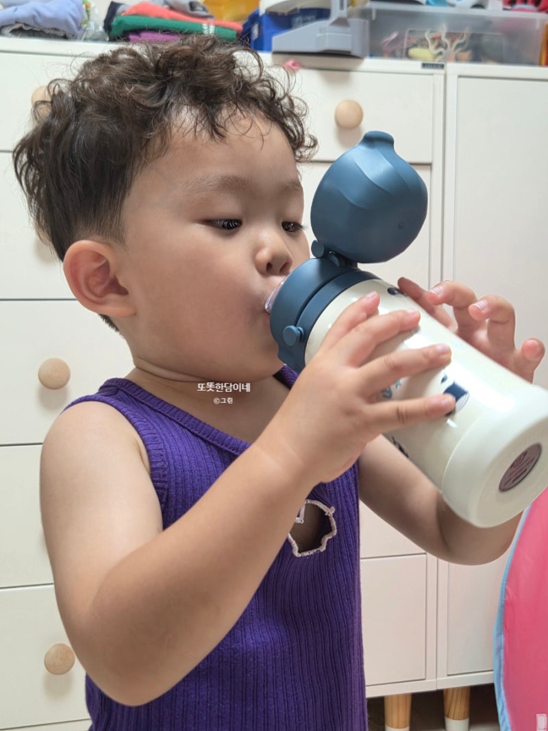 어린이집텀블러 4세 스텐텀블러 | 그로미미 엄마가 꾸준히 선택한이유
