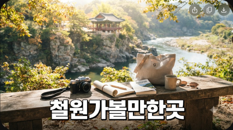 철원 여행 코스 완벽 정리: 고석정부터 모노레일까지
