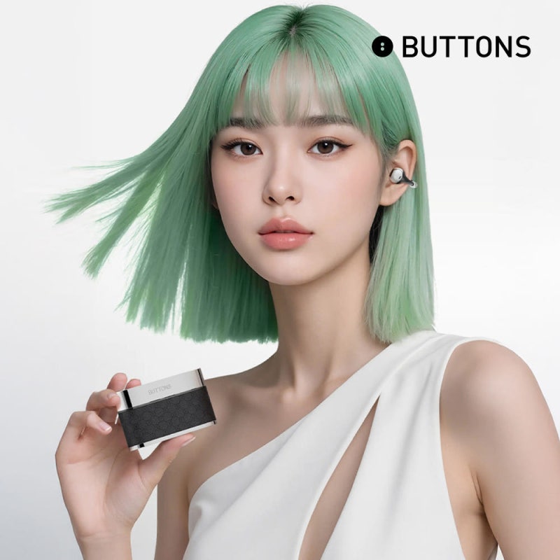 [AI 이어폰] "이쁜 AI 비서가 사용자의 업무 효율을 높여주는 동시통역 무선 이어폰", BUTTONS 클....