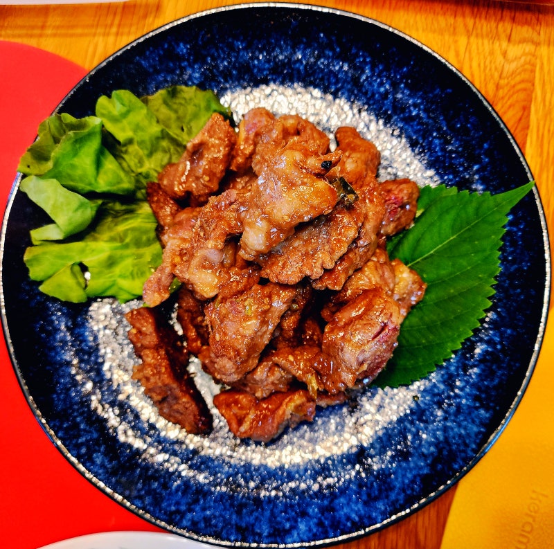 소갈비살양 념구이 레시피 맛있는 시크릿 포인트 드려요