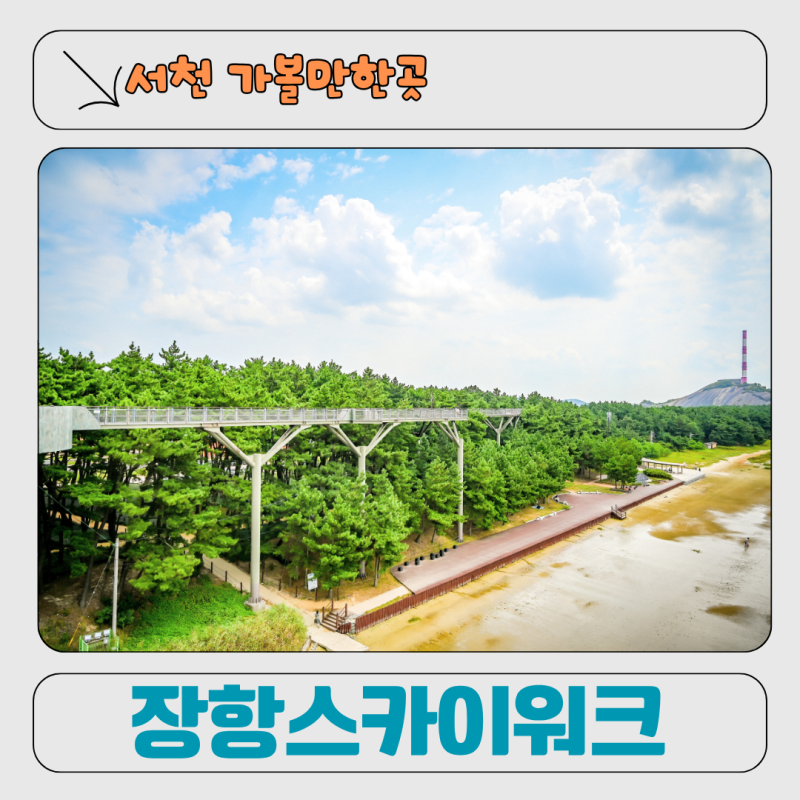 서천 가볼만한곳 장항스카이워크 전망대, 서천 갯벌을 한눈에 담는 특별한 여행