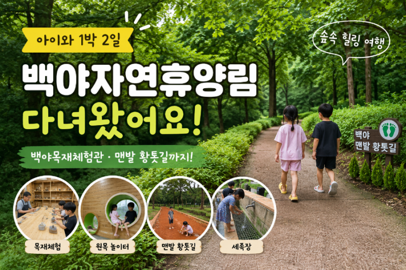 충북 음성 백야자연휴양림