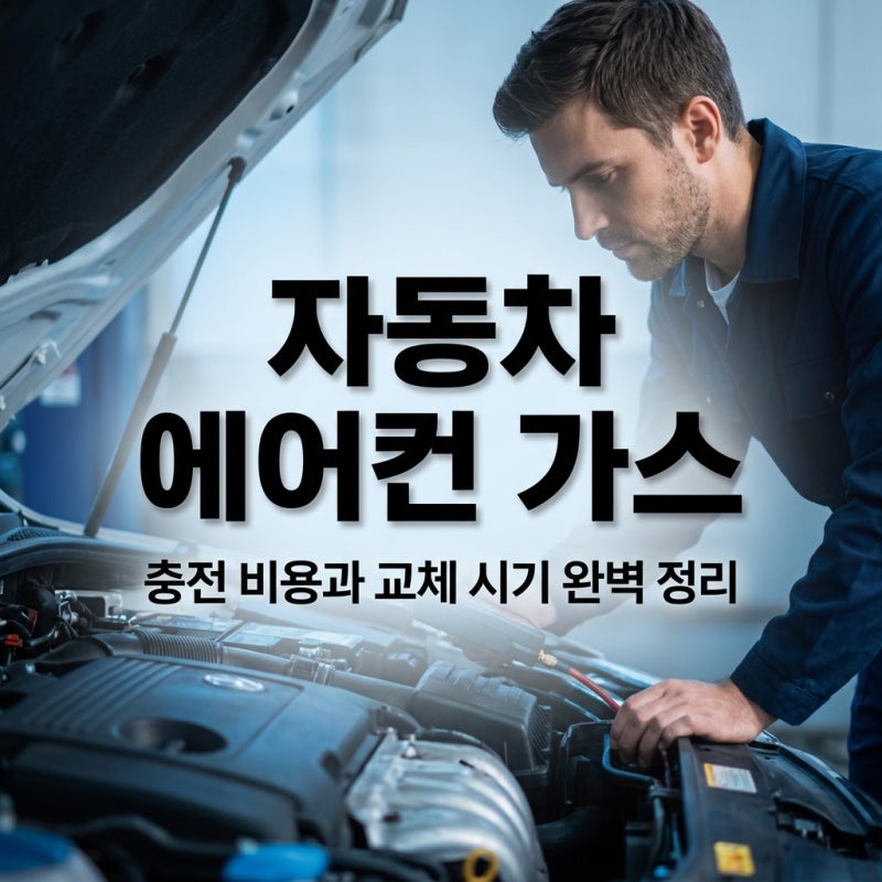 자동차 에어컨 가스 충전 비용과 교체 시기 완벽 정리