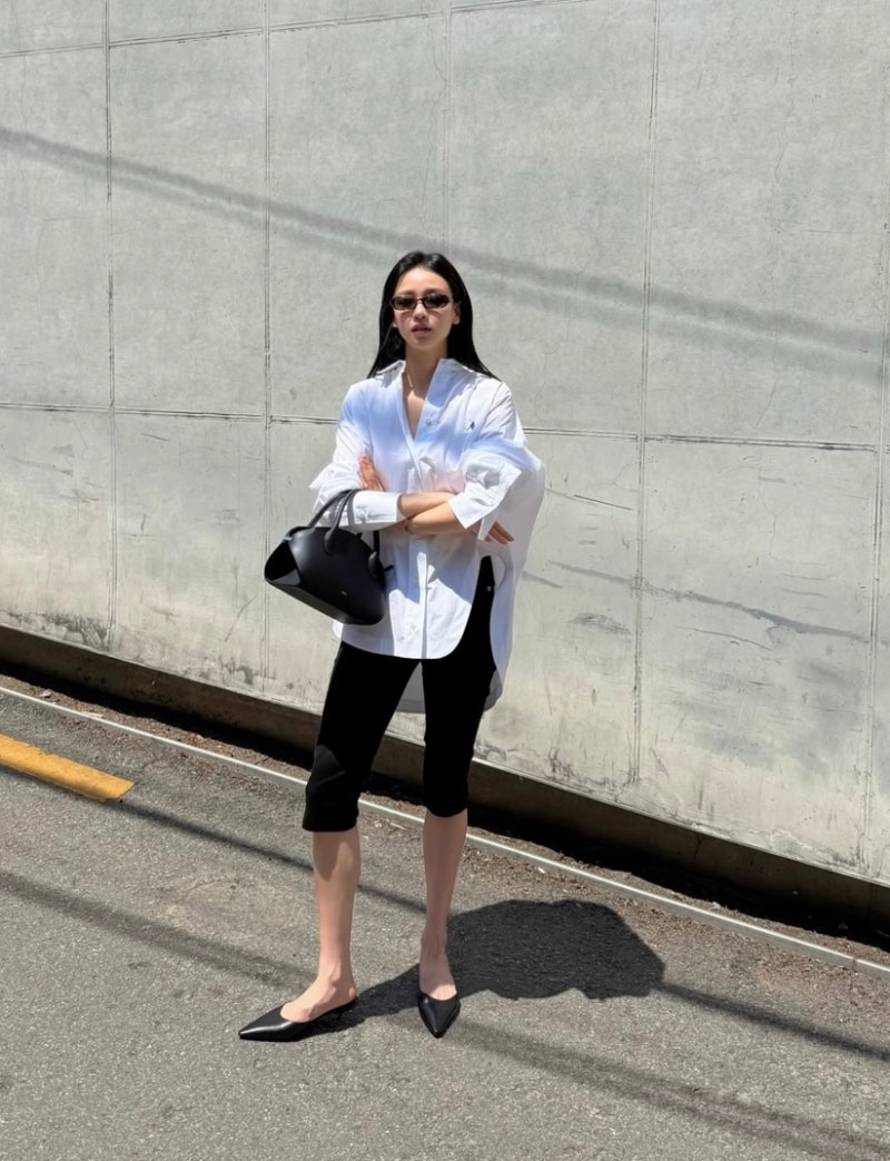 "어디 거예요?" 손연재 사진 뜨자마자 문의 폭주한 90만원대 셔츠
