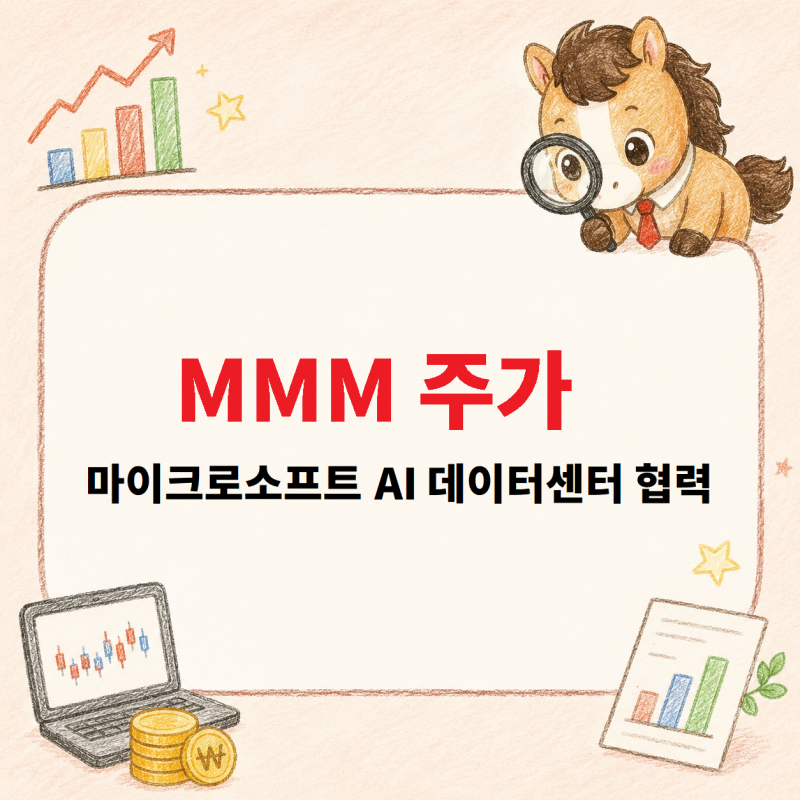 3M MMM 마이크로소프트 AI 데이터센터 협력에 주가 상승
