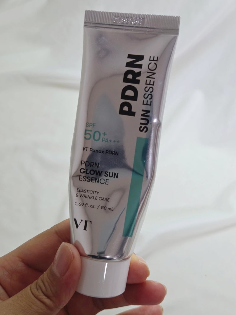 다이소화장품 VT PDRN 선크림 후기 ! 5천원 광채 선에센스 직접 써본 솔직 리뷰