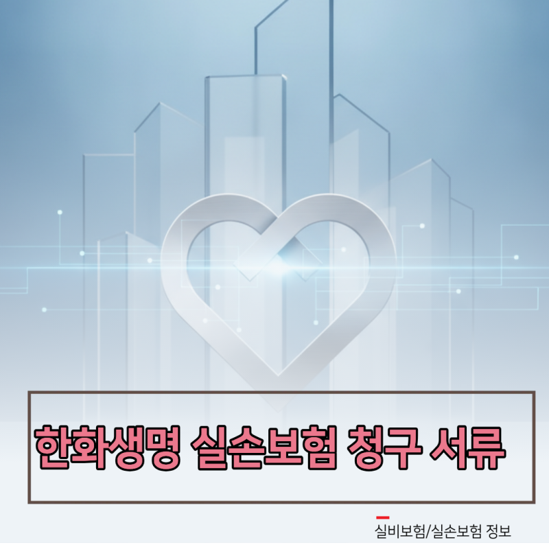 한화생명 실손의료비 청구 시 잔액 부족 반송 막는 필수 증빙서류 확인법