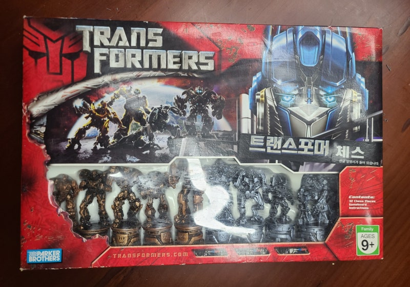 하스브로 트랜스포머 체스 Hasbro Transfomers Chess set : 드디어 빛을 보다