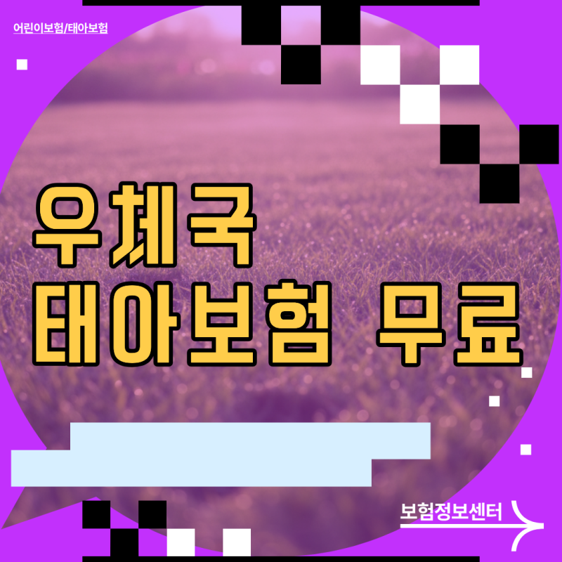 나라에서 지원하는 우체국 태아보험 무료 가입 조건, 모르면 놓치는 예비맘 필수 체크리스트