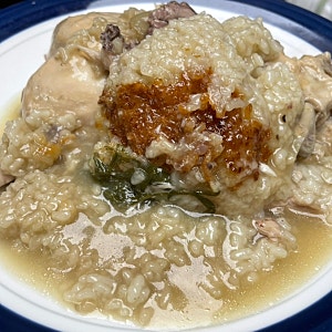 [제철요리] 압력솥, 전기밥솥으로 누룽지삼계탕 누룽지닭백숙 맛있게 만들기 / 생닭 손질 방....