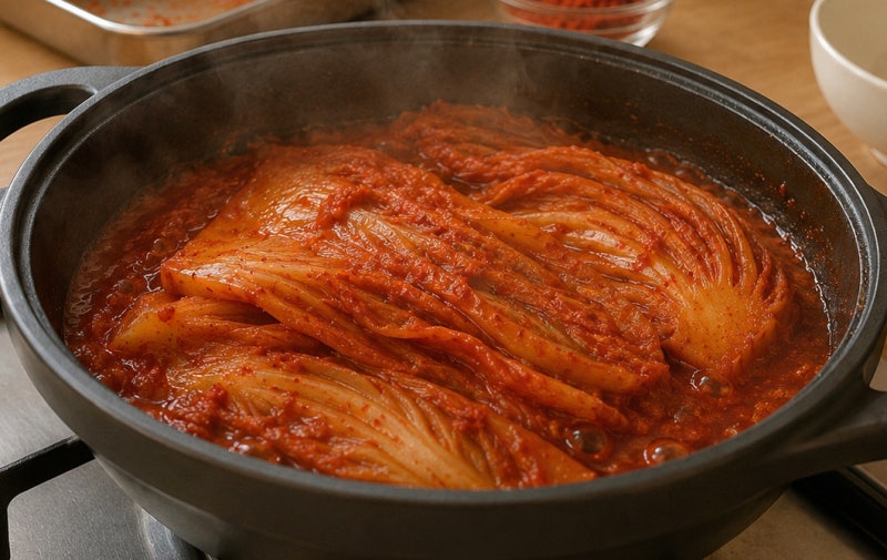 이영자 묵은지 김치찜, 고기 없는데 밥 두 공기 뚝딱!