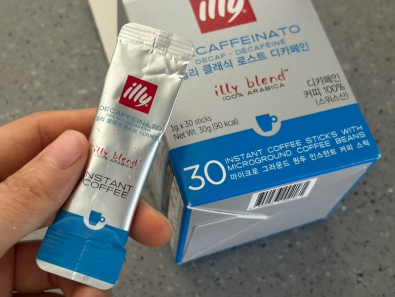 디카페인 스틱커피 추천 일리 디카페인 풍부한 향미