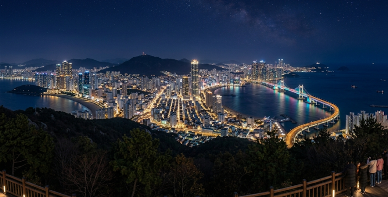 황령산 봉수대 야경 주차명당 총정리 초보주차법