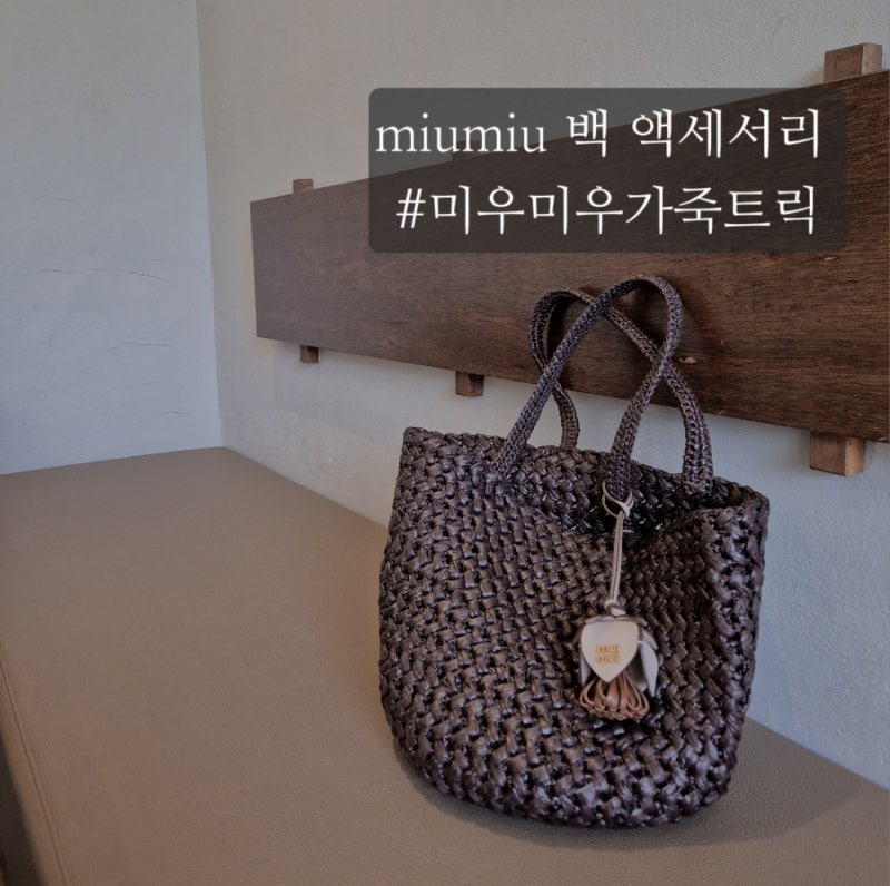 [내돈내산] 미우미우 가죽트릭 후기.miumiu가죽트릭.미우미우가방백참.miumiu가방백참후기