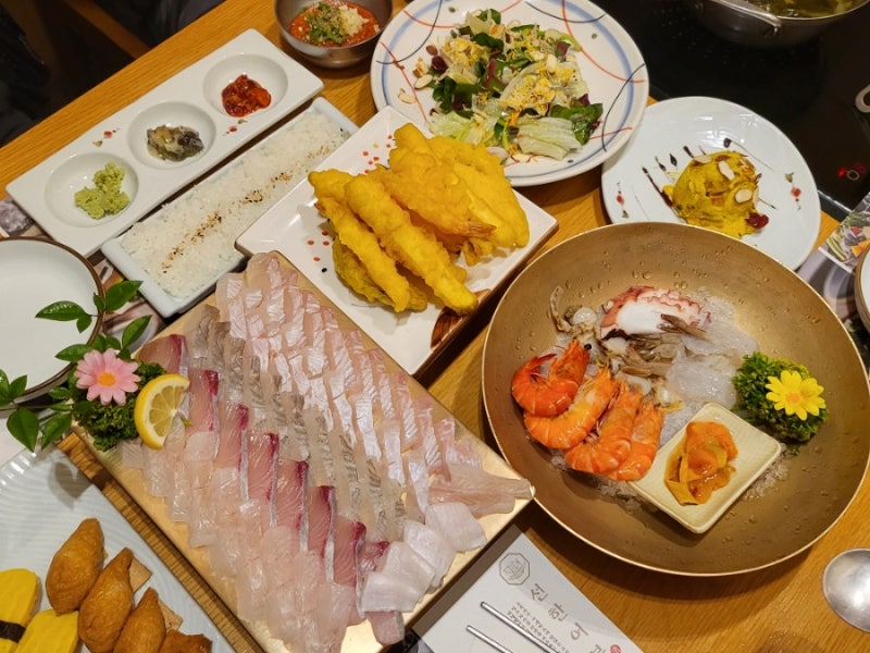 대구 현풍 맛집, 선한어부 현풍 테크노폴리스 본점 룸 횟집 물회 스끼다시 솔직후기