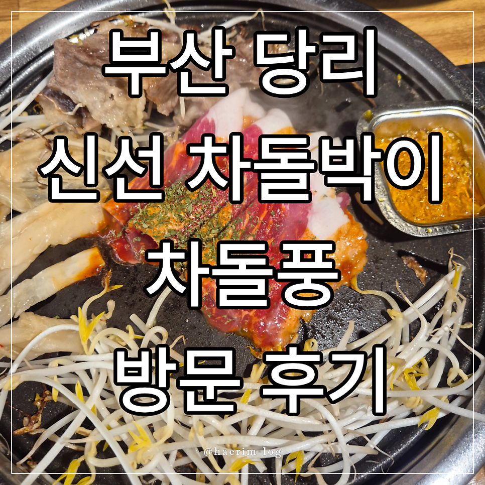 차돌풍 부산당리점 사진 1