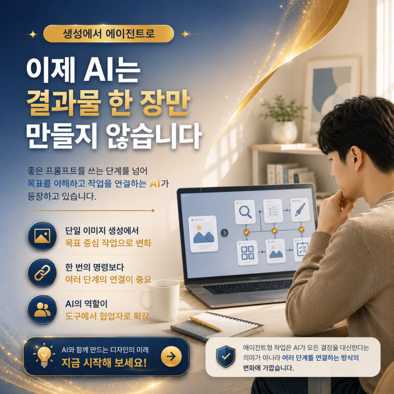 AI 디자인, 이제 '생성'보다 '에이전트'가 중요한 이유(AI Design: Why “Agents” Are Now More Important T....