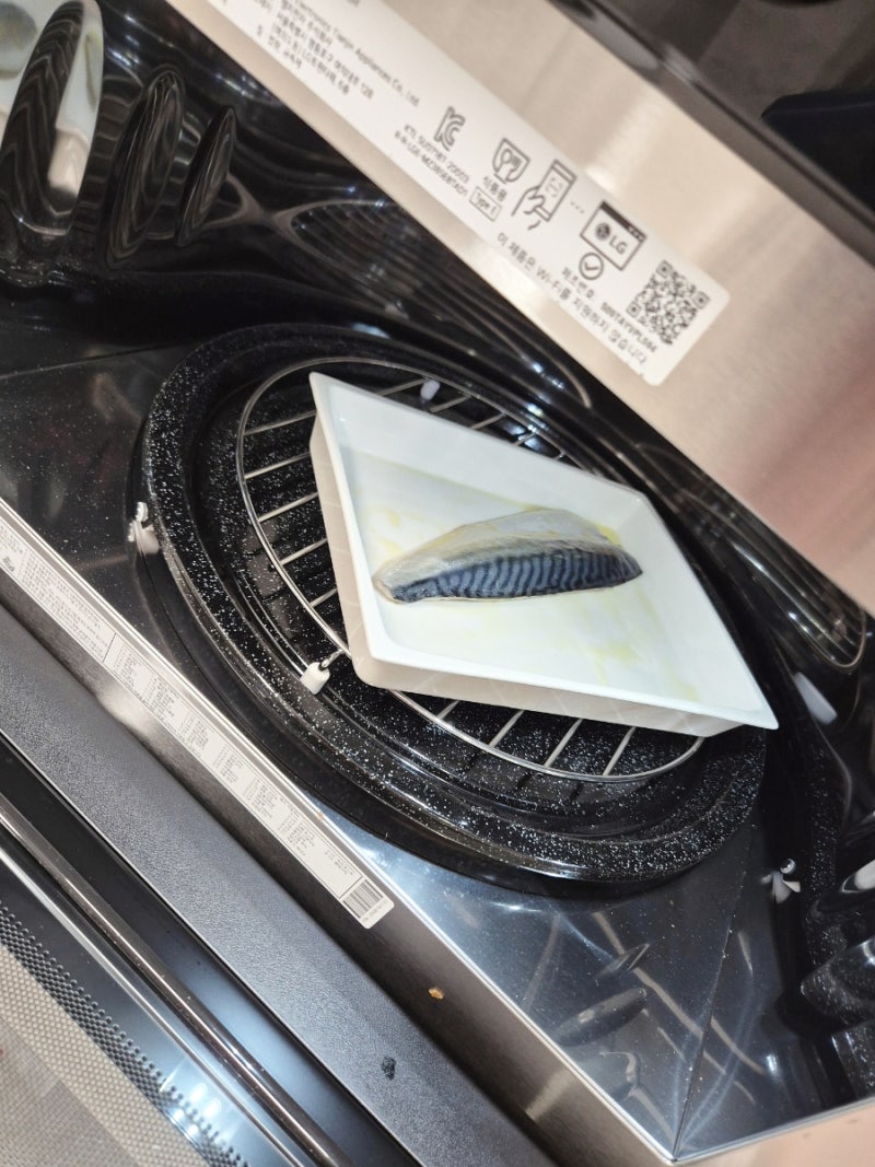 LG광파오븐 MZ385EBT1 고등어굽는법