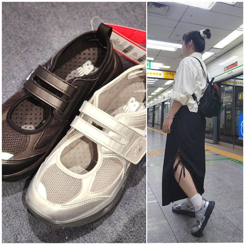 뉴발란스 브리즈 실버 250 메리제인 운동화 착용 후기 + 사이즈 팁