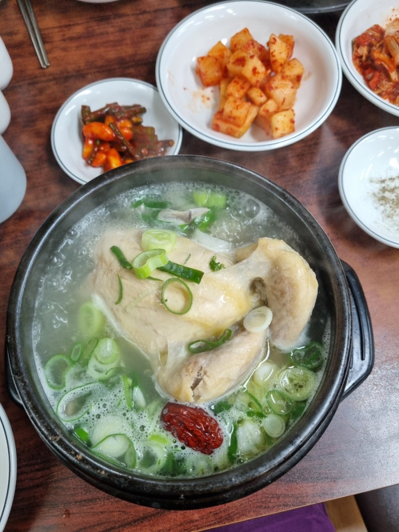 광화문 장수한방삼계탕 야들야들 닭고기와 찹쌀의 조화가 최고 삼계탕 한 그릇이 보약 한 첩