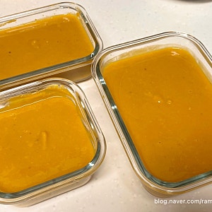 2.8kg 감량한 단호박고구마스프 다이어트 레시피