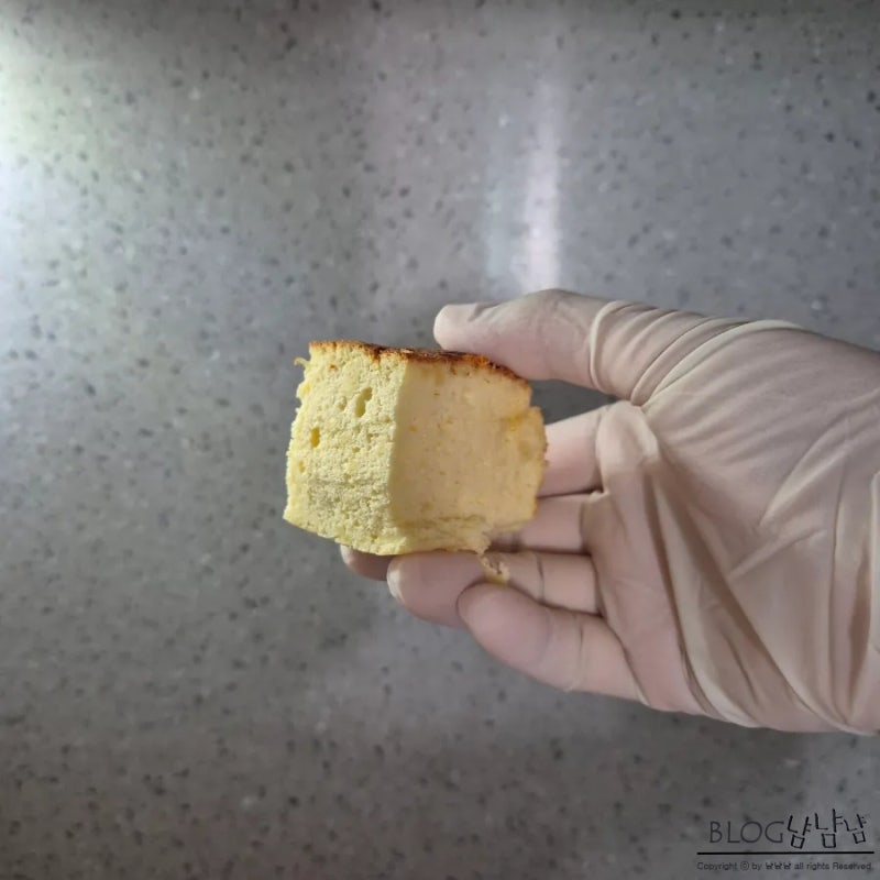 다이소 무선 전동 거품기로 아기빵만들기 아기카스테라 아기간식만들기