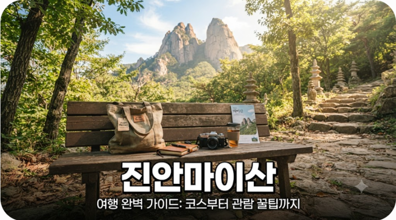 진안 마이산 여행 완벽 가이드: 코스부터 관람 꿀팁까지